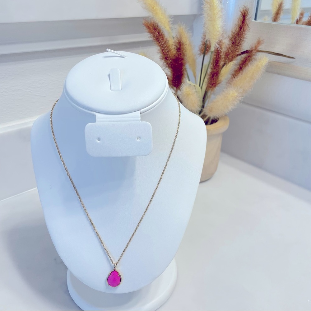 Kendra Scott Kiri Necklace in Hot Pink